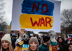 Christ Church Cathedral Holy Eucharist  In Support of Peace and Ukrainian Relief Efforts