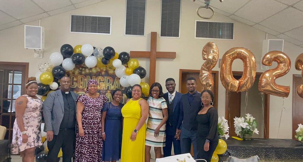 Prairie View A&M University Canterbury  Honors Graduates at Banquet